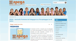 Desktop Screenshot of apega.org