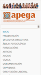 Mobile Screenshot of apega.org